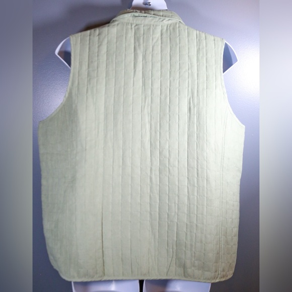 CJ Banks Mint Quilted Vest - Picture 3 of 9